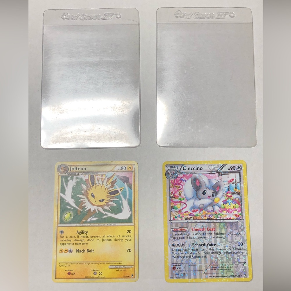 Two Pokémon Cards